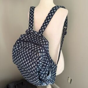 Vera Bradley Navy Back Pack/ Diaper Bag
